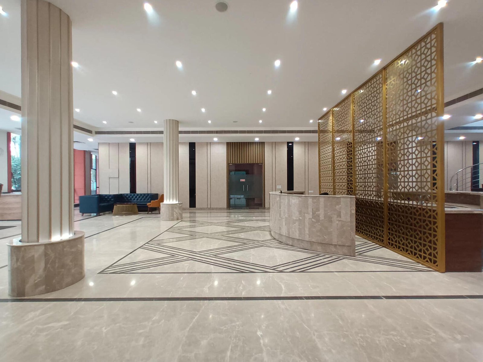 Main Entrance Palm Olympia Sam India Vasundhara